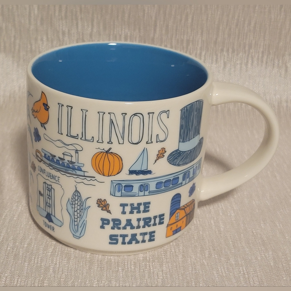 Starbucks Mug Illinois Been There Series 14 oz